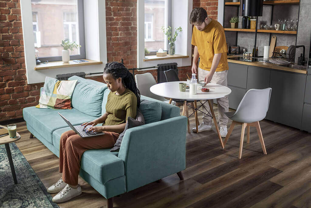 Furnished apartment cleaning